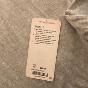 Lululemon Athletica Bodhi LS